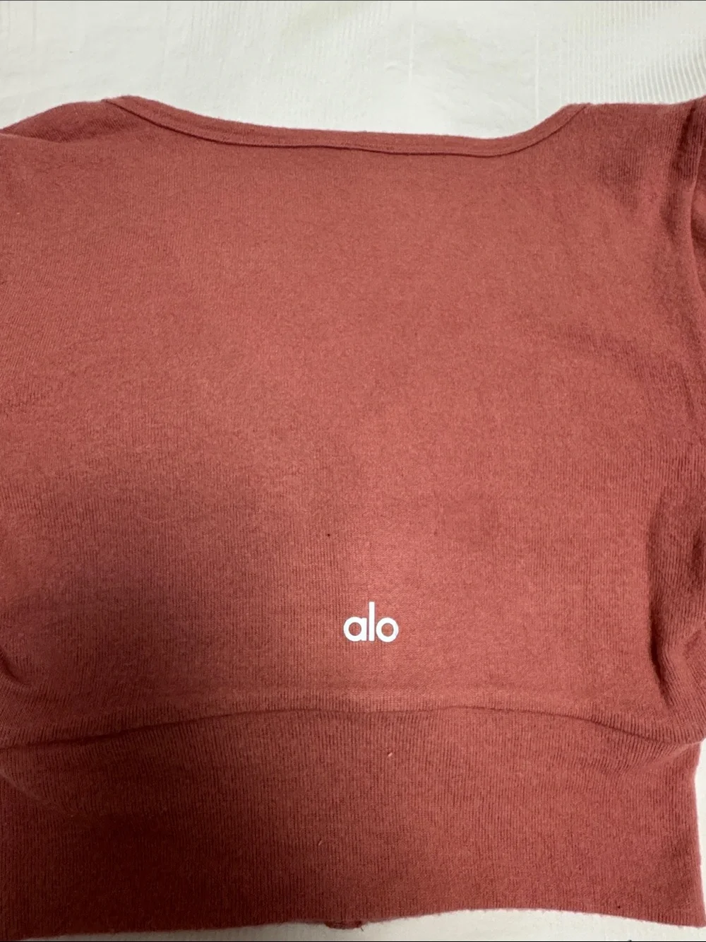 NWOT Alo Cropped Me Time Cardigan